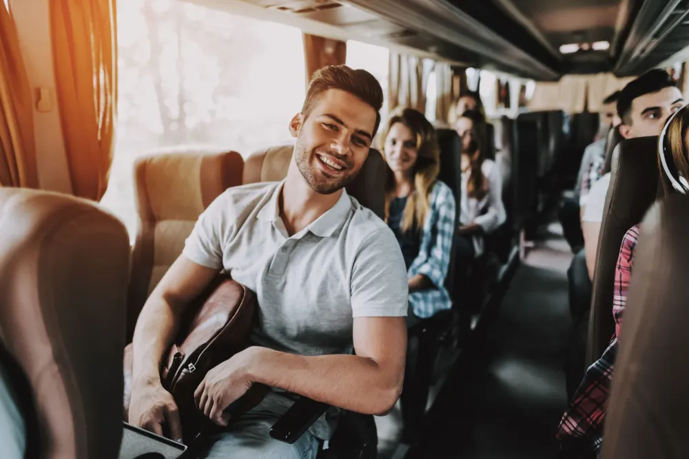 Transport d'équipe sportive à Loué